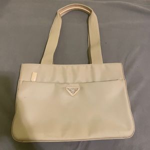 Tan Purse (thrifted, probably not authentic)
